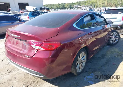 2015 Chrysler 200 Limited from USA, damaged, VIN 1C3CCCAB2FN543551